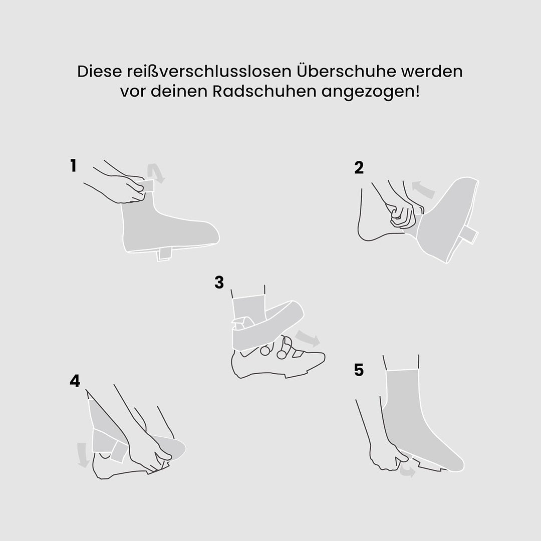 GripGrab Arctic Gravel MTB Überschuhe Winter Warme wasserdichte Fleece Gefütterte Radsport Neopren S