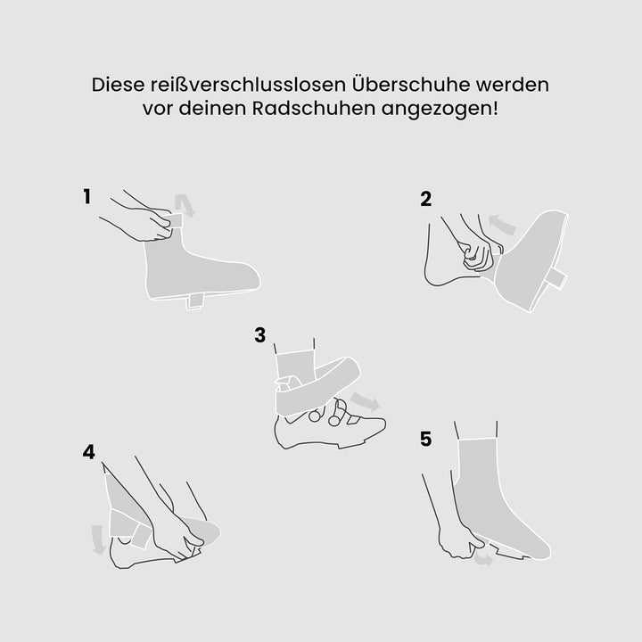 GripGrab Arctic Gravel MTB Überschuhe Winter Warme wasserdichte Fleece Gefütterte Radsport Neopren S