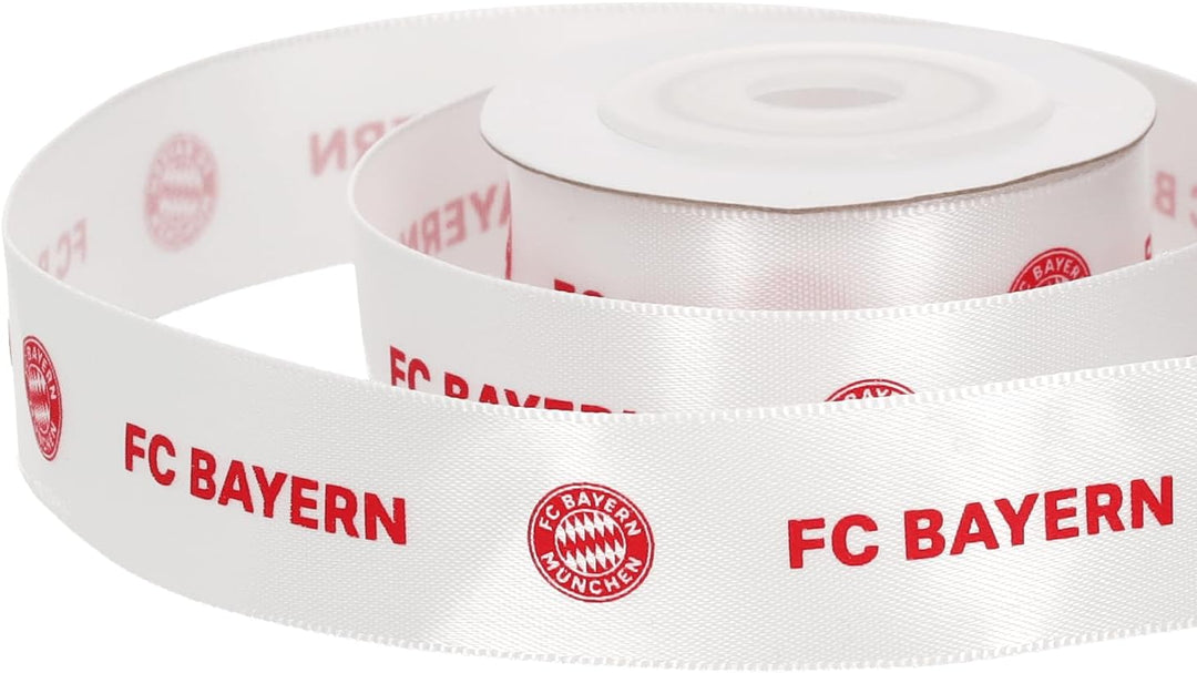 FC Bayern München Geschenkset 6-teilig I Geschenkpapier, Grusskarten & Geschenkband Einheitsgrösse,