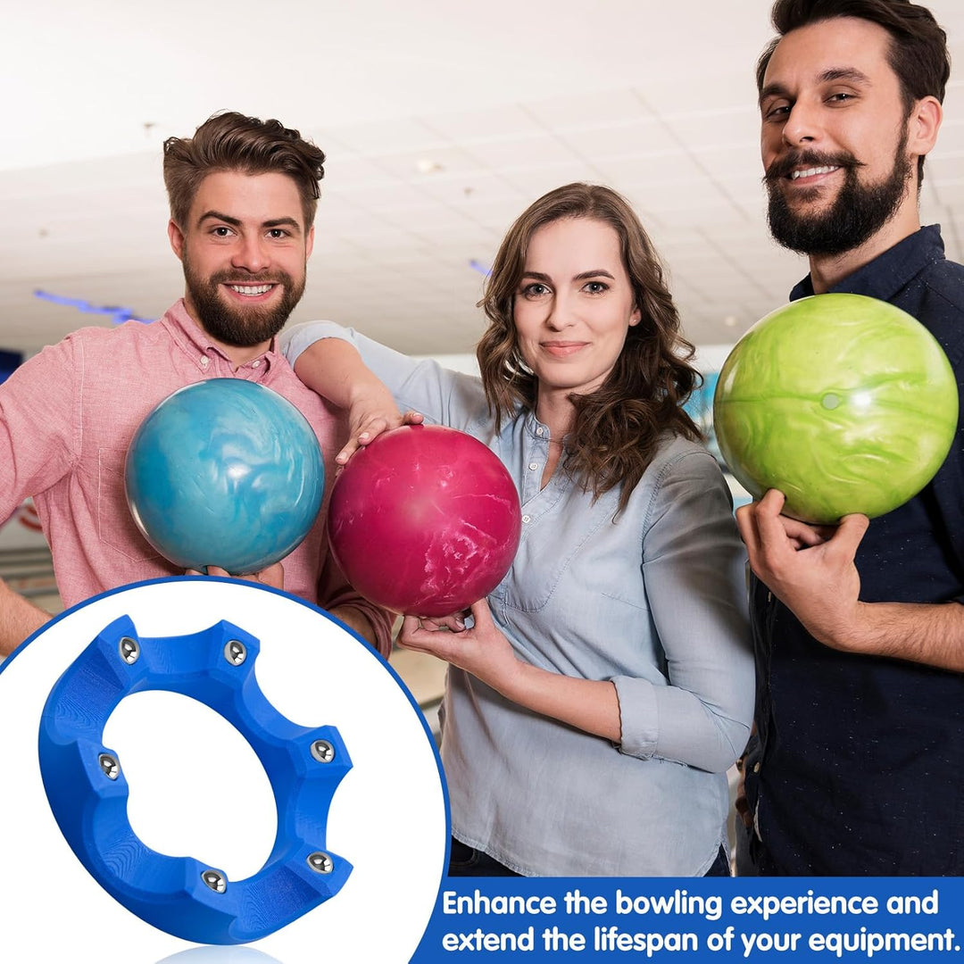 Bowlingkugelhalter, Bowlingzubehör für Herren, 360° leichtgängiger, drehbarer Kugelbecherhalter mit