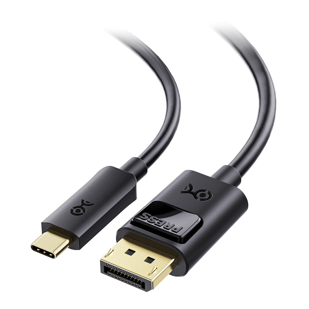 Cable Matters 32.4Gbps Bidirektionales USB C DisplayPort 1.4 Kabel 1,8m Unterstützung 8K 60Hz/4K 240