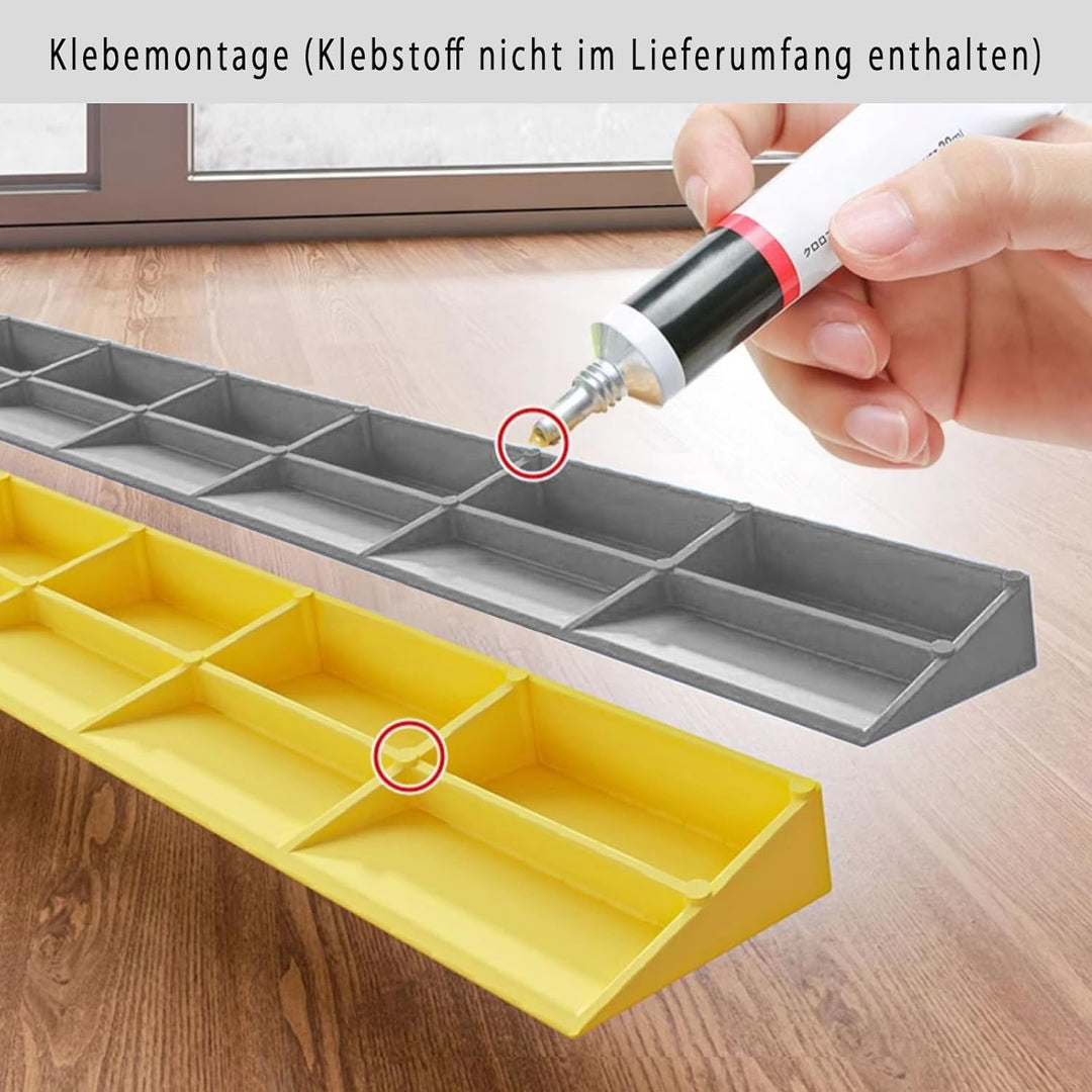 Schwellenrampe Türschwellenrampe Saugroboter, Staubsauger Roboter Rampe, 99cm Längen Rampe Saugrobot