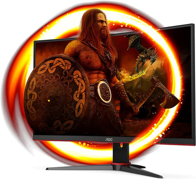 AOC Gaming C27G2ZE - 27 Zoll FHD Curved Monitor, 240 Hz, 0.5ms, FreeSync Premium (1920x1080, HDMI, D