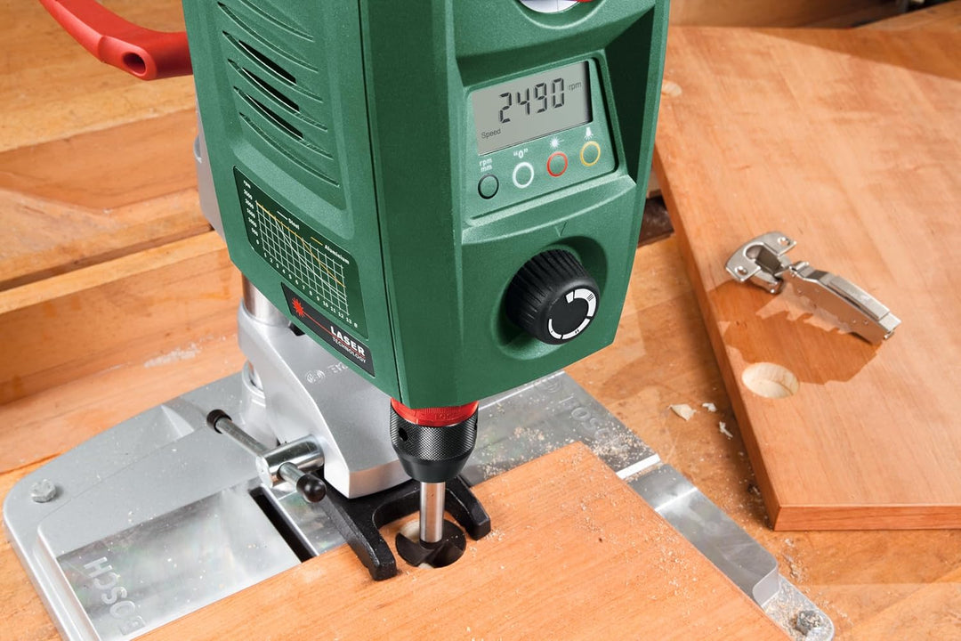 Bosch Home and Garden Tischbohrmaschine PBD 40 (710 W, Max. Bohr-Ø in Stahl/Holz: 13 mm/40 mm, Bohrh