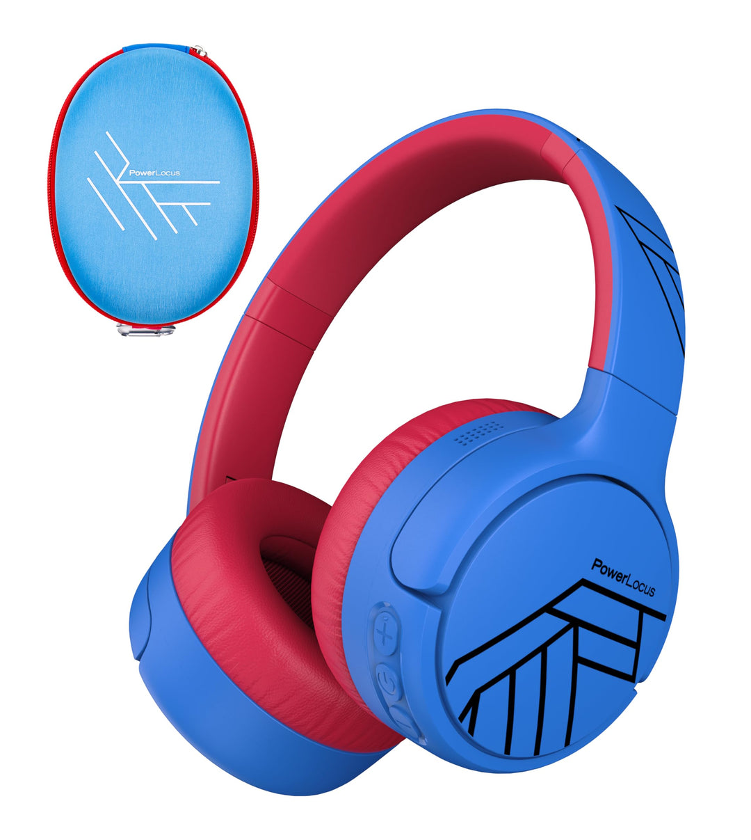 PowerLocus Bluetooth Kinder Kopfhörer, Aktive Noise Cancelling Kopfhörer Kinder, 74/85/94dB Sichere