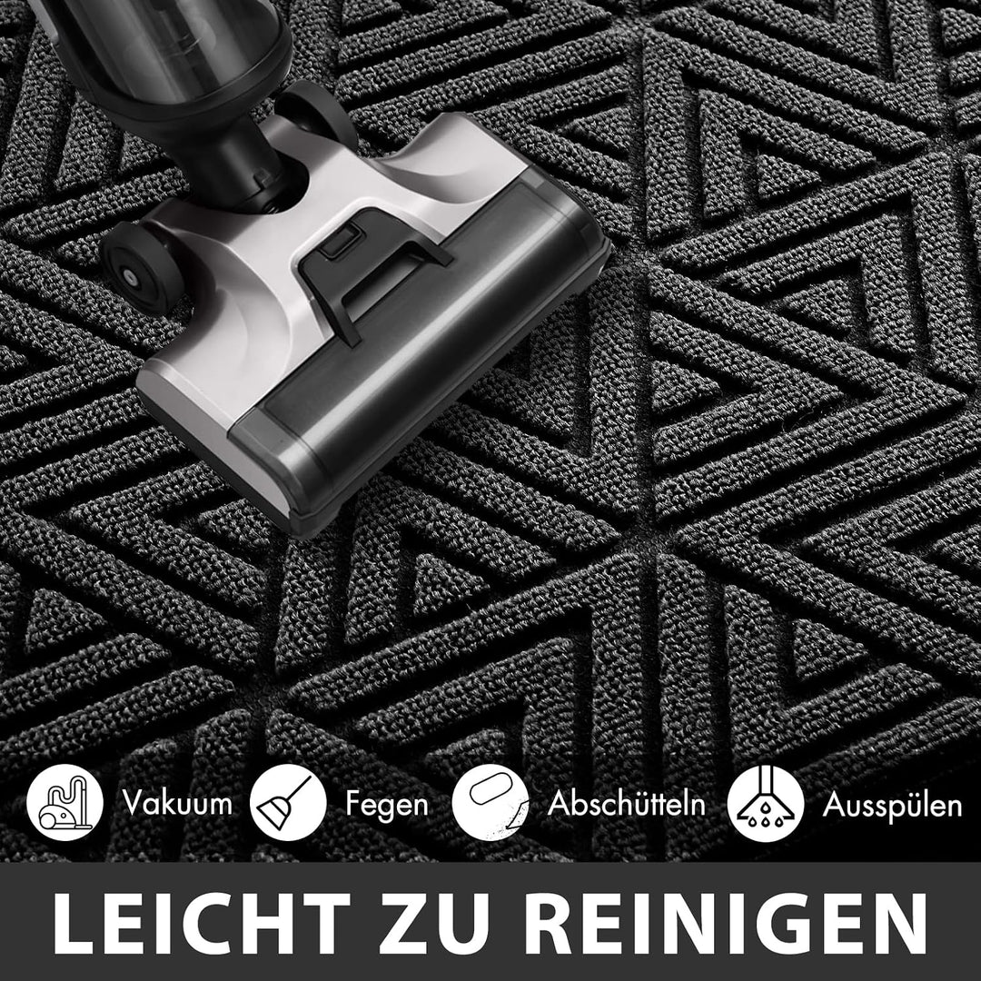 Yimobra Fussmatte für den Aussenbereich, strapazierfähige und langlebige Eingangsmatte für den Ausse