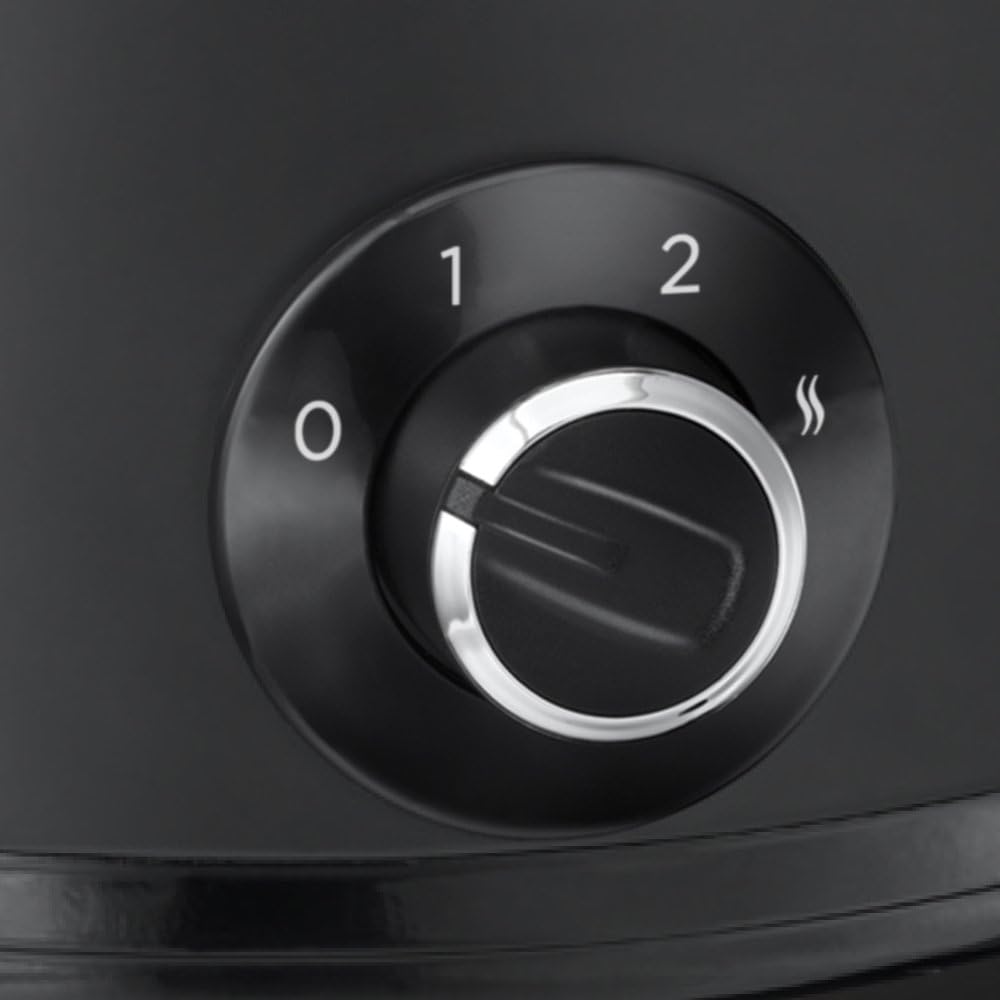 Russell Hobbs Slow Cooker, Schongarer Chalkboard, Keramik-Gartopf, matte Tafel-Oberfläche, 3 Tempera