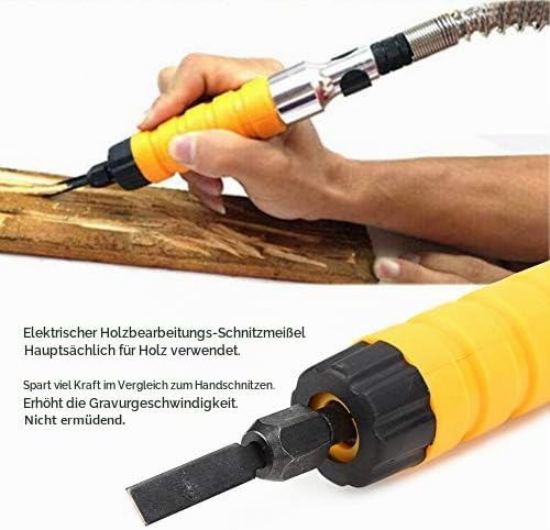 Elektrischer Schnitzmeissel, Elektrische Holzschnitzmaschine, Elektrischer Schnitzmeissel, für Zimme