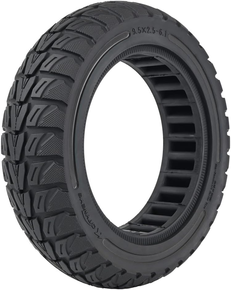 9,5 Zoll Vollreifen für NIU KQi 3, 9,5x2,5-6,1 Vollgummireifen Solide Reifen für NIU KQi3 Sport/Pro/