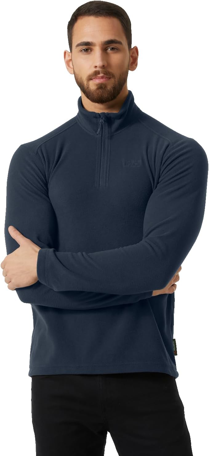 Herren Helly Hansen Daybreaker 1/2 Zip Fleece, Marineblau, XL