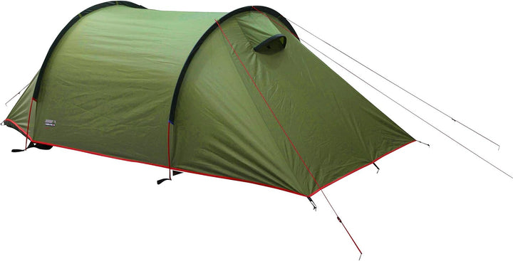 High Peak Leichtgewicht Zelt Kite 2, Campingzelt mit Vorbau, Trekkingzelt für 2 Personen, Tunnelzelt