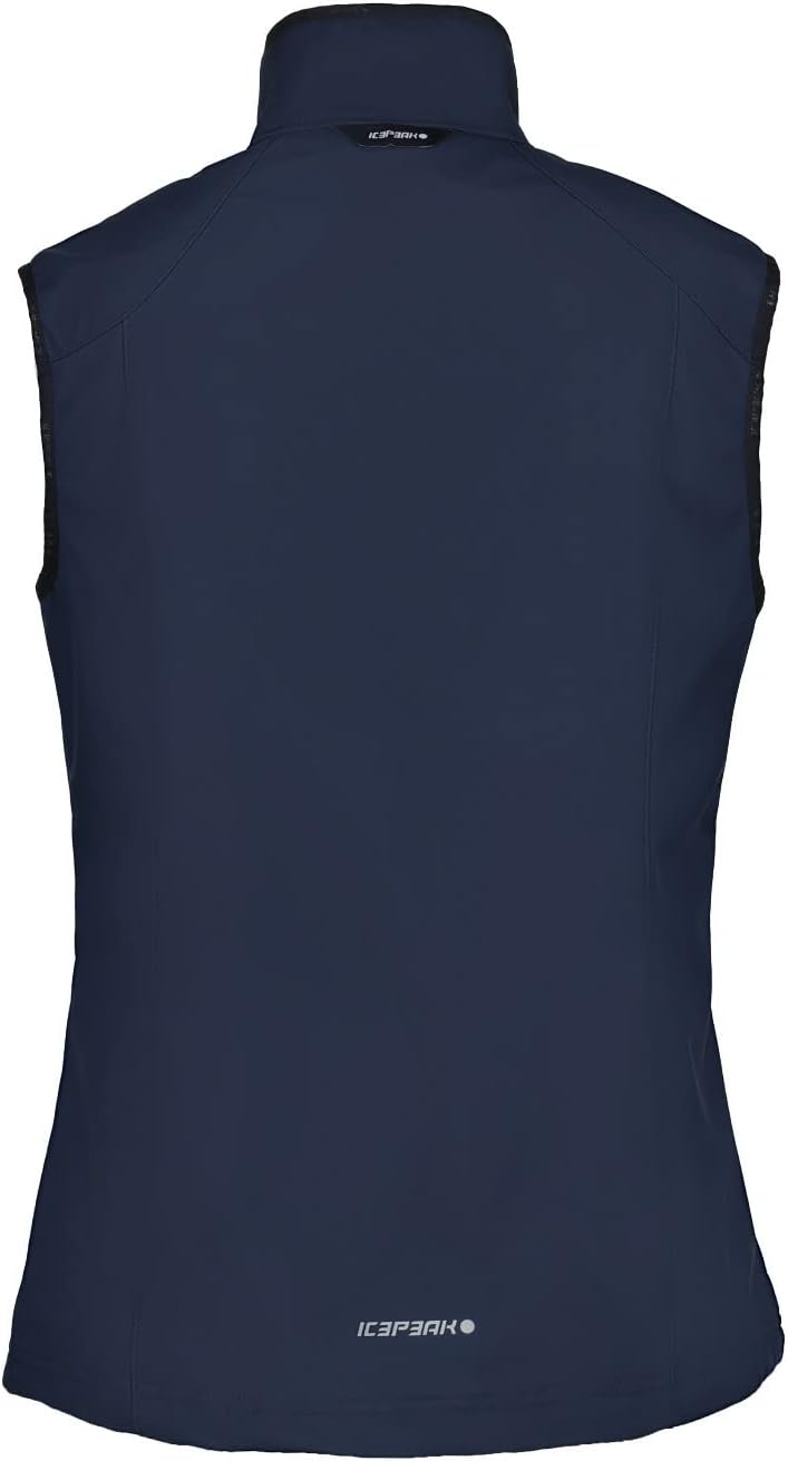 ICEPEAK Damen Brush SOFTSHELL Vest 36 Blau