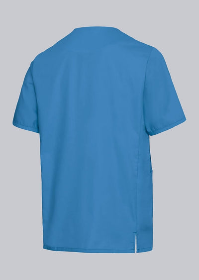 BP 1765-241-0116-XSn Unisex Kasack, Superleichter Stoff, 150,00 g/m² Stoffmischung mit Stretch, azur