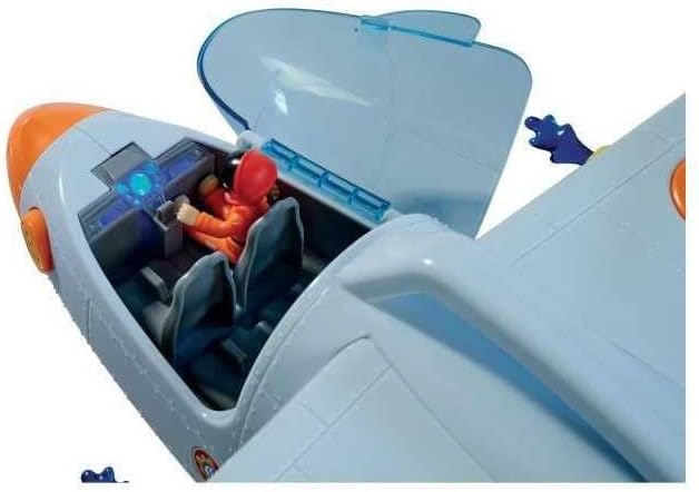 Simba Feuerwehrmann Rettungsflugzeug Sam 109252615038 +3 Jahre 42 cm mit Werferfunktion mit Licht un
