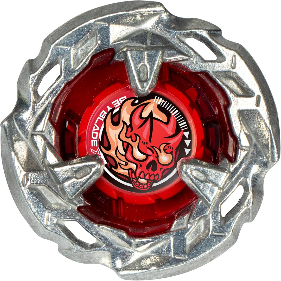 Beyblade X Scythe Incendio 4-60T Starter Pack Kreisel und Starter SCYTHE INCENDIO & LAUNCHER BX STAR
