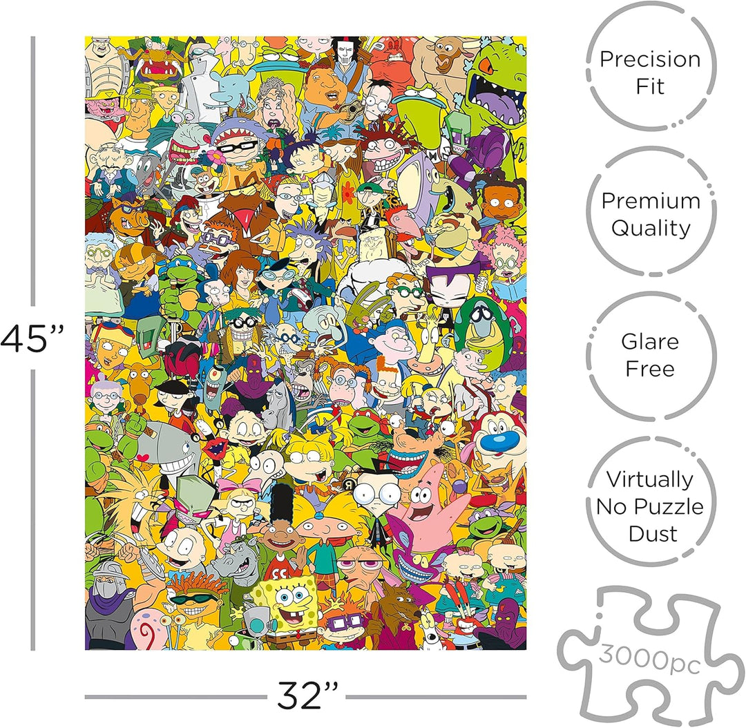 Nickelodeon Cast Puzzle (3000 Teile)
