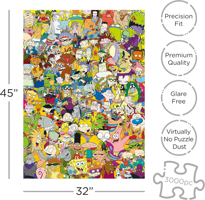 Nickelodeon Cast Puzzle (3000 Teile)