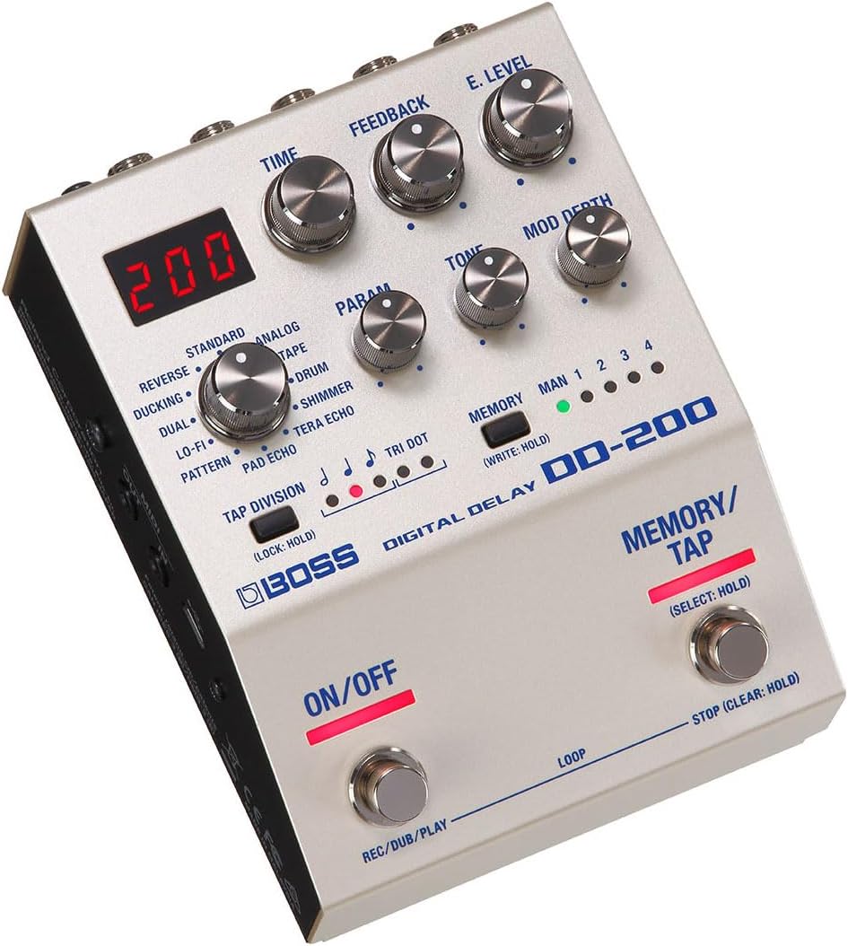 Boss DD-200 Digital Delay DD-200 Single, DD-200 Single