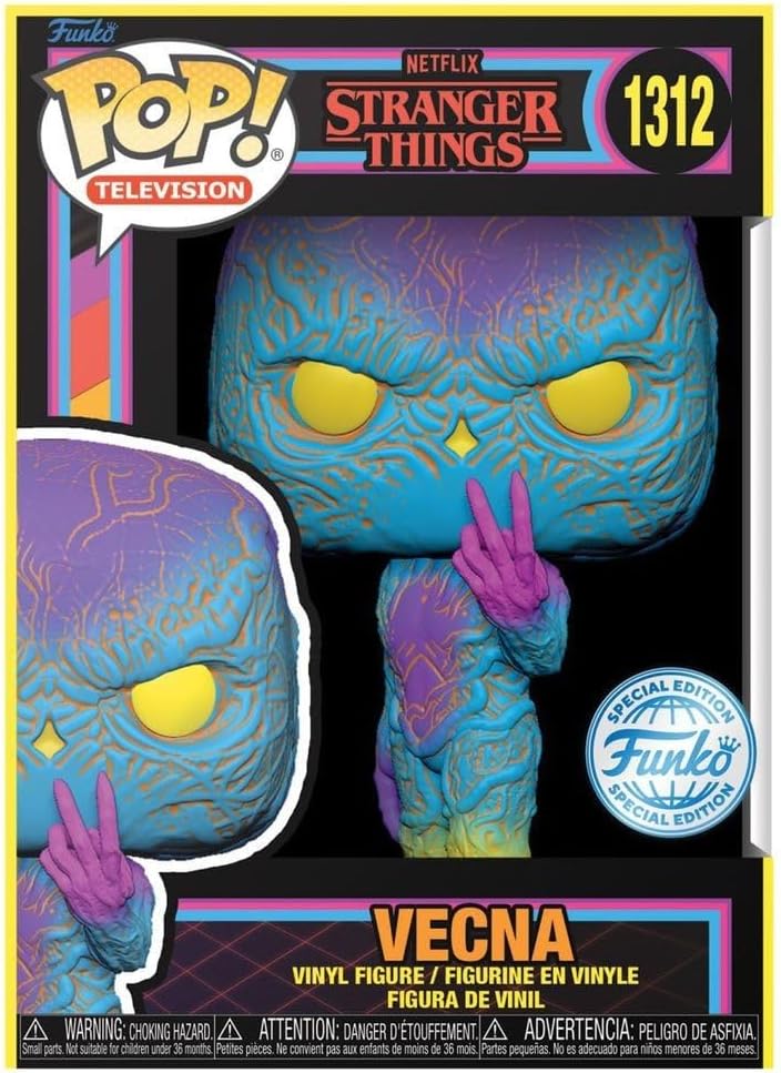 POP! TV: Vecna Blacklight (Stranger Things) Special Edition