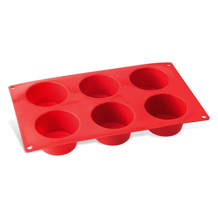 Dr. 1251 Oetker Muffinform aus Silikon 6er Cups Flexxibel, Silikonform für Muffins, Form aus hochwer