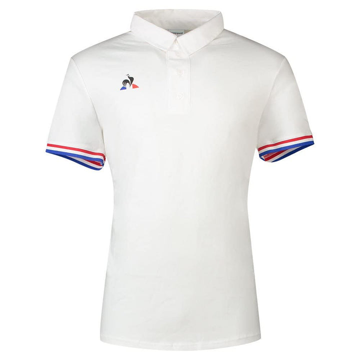 Le Coq Sportif Herren Polo Ss Presentation Tri N°1 M Polo XS New Optical White, XS New Optical White