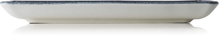WAS Germany Teller, flach, 23 x 17 cm, Set á 6 Stück, marina, Porzellan 23 x 17 cm (6 Stück) Vida Ma