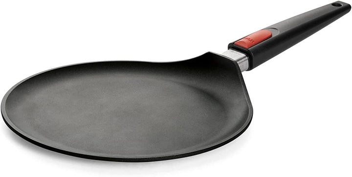 Woll 1226 N Antihaft-/ Crepe Pfanne ,26 cm flach mit abnehmbarem Stiel inklusiv