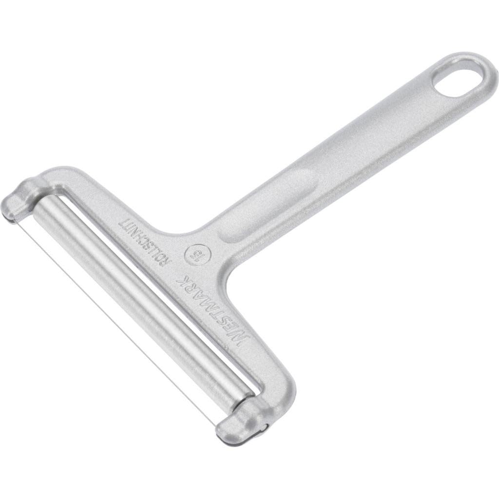 Westmark Käsehobel aus robustem Edelstahldraht, Winkel verstellbar (grau), 17,8 x 9,9 x 0,5 cm Käseh