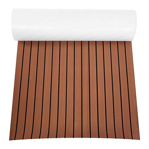 Bootsbodenmatte, Eva Teak Decking Pad, rutschfeste Eva Teak Decking Sheet Bootsboden Passend für Yac