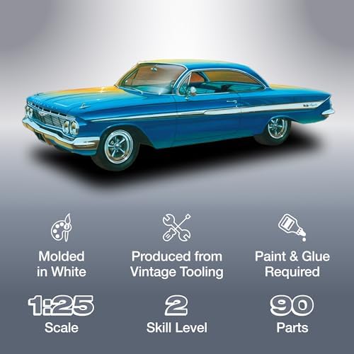 Round2 AMT1013/12 Fahrzeug-1/25 1961er Chevy Impala SS