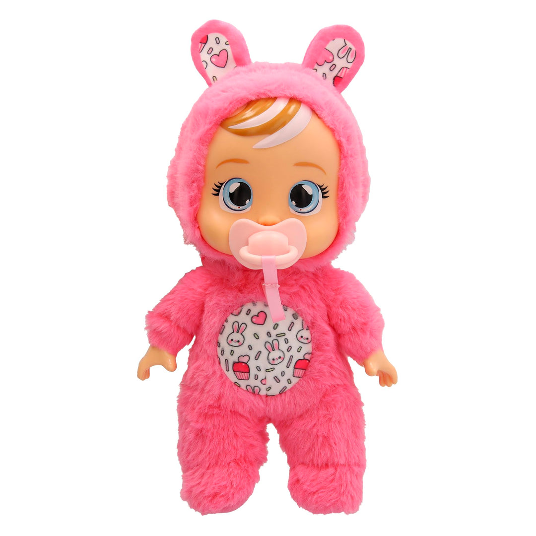 CRY Babies Soft SCENTS Coney Plüsch-Babypuppe Plüsch-Babypuppen, gekleidet in einen superweichen Pyj