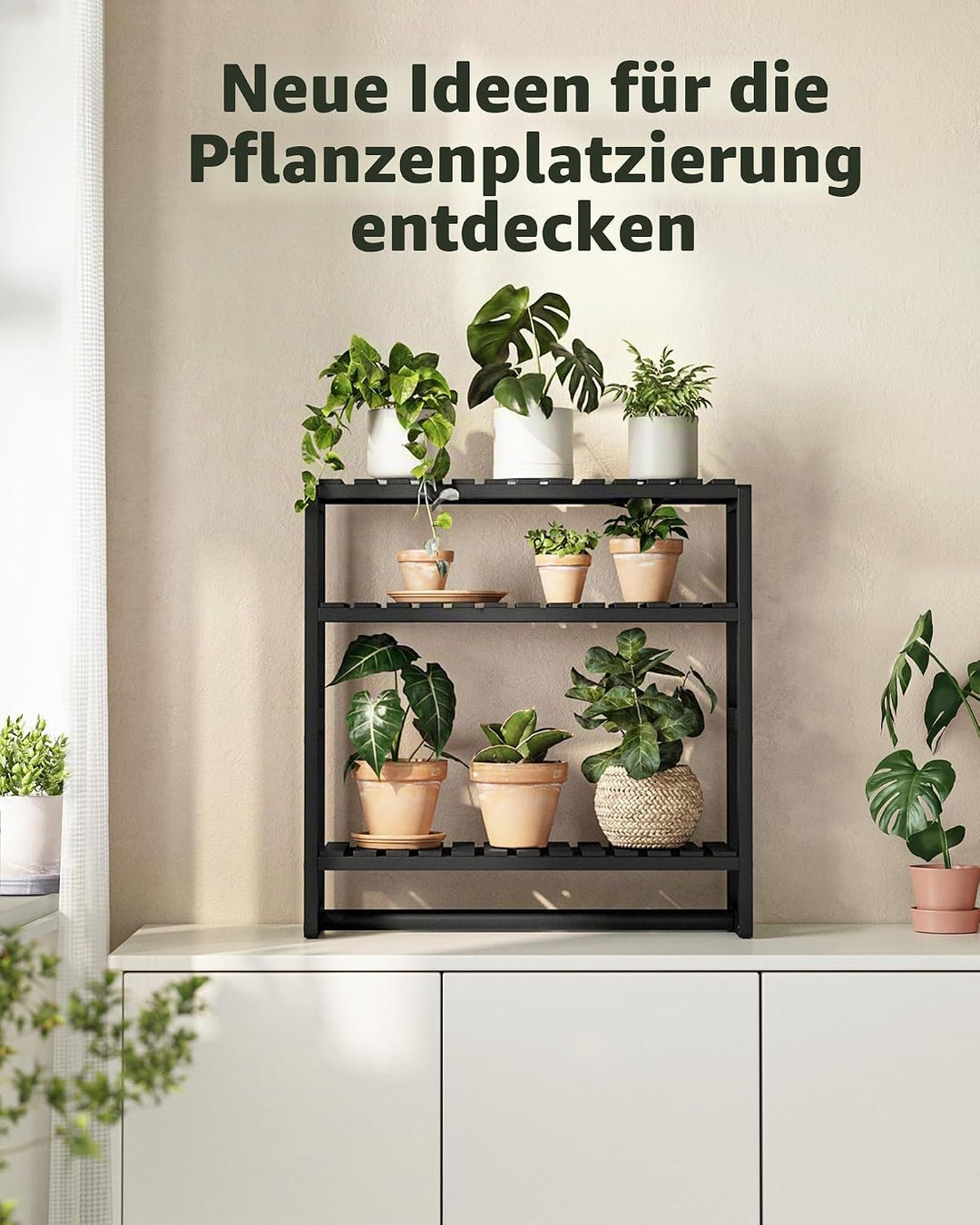 Galood Badezimmerregale, Wandmontage, 3 Etagen, platzsparend, Eckregal, Organizer, Bambus-Handtuchha