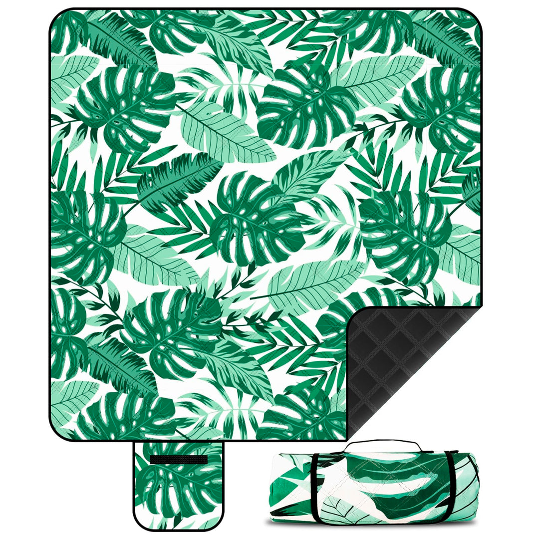 DEPAR 200x200 cm,wasserdicht und isoliert,Sandstrandmatte für 4-6 Campingplatz,faltbar und tragbar m