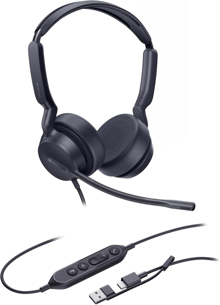 Yealink Headset UH42 Dual UC USB-C/A, UH42 Dual UC