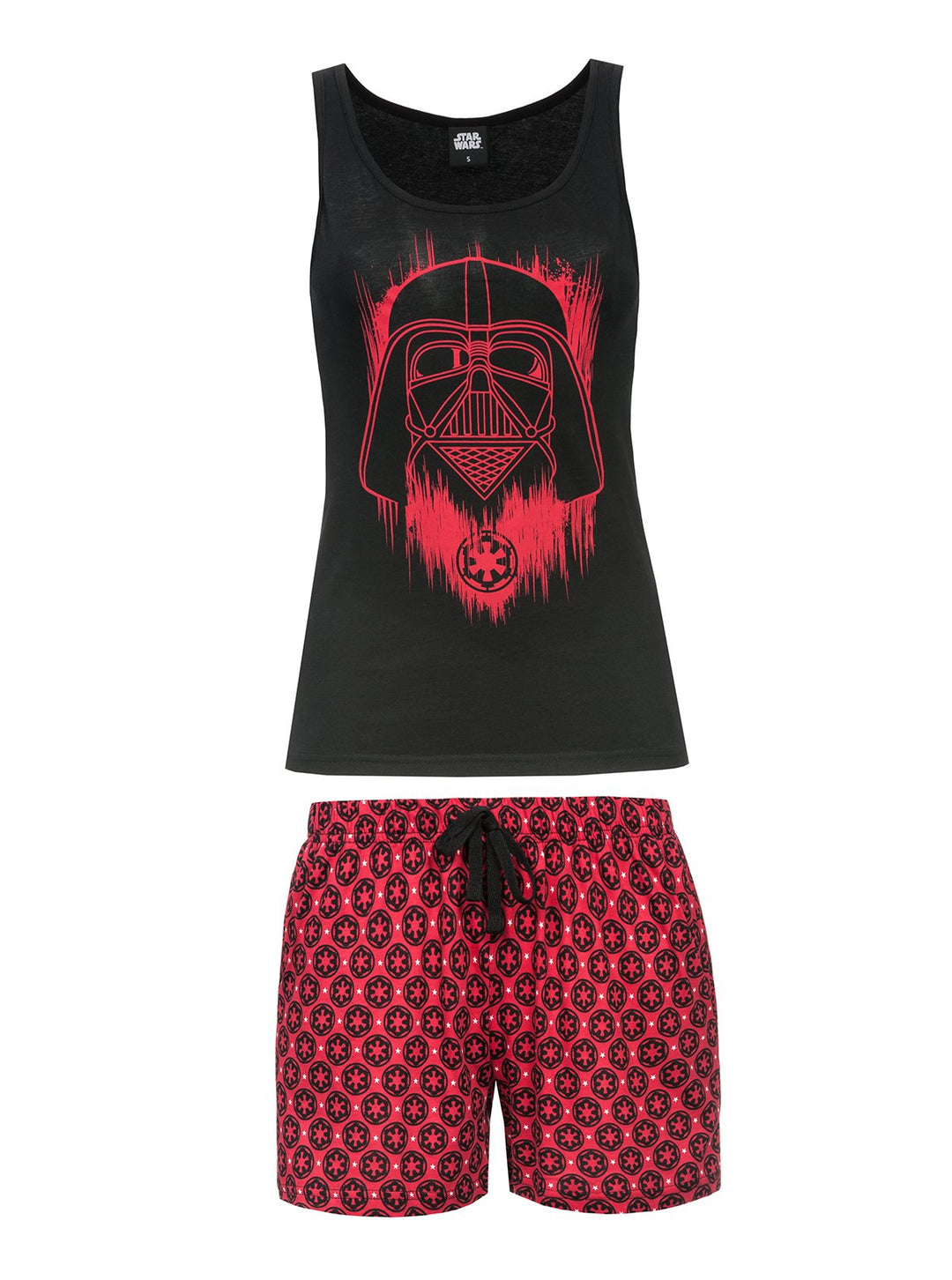 Star Wars Darth Vader Pyjama schwarz/rot XS