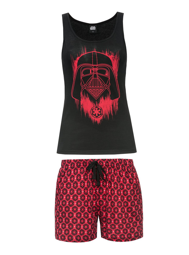 Star Wars Darth Vader Pyjama schwarz/rot XS