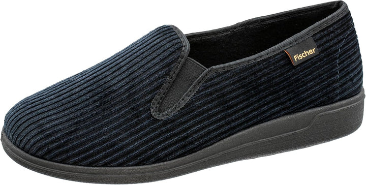 Fischer Herren Frank Niedrige Hausschuhe 40 EU Blau Midnight 502, 40 EU Blau Midnight 502