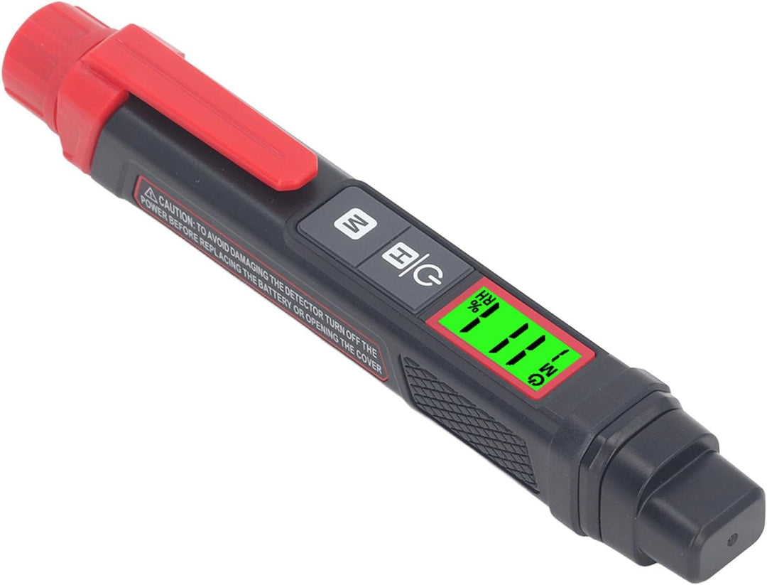 Feuchtigkeitsmesser, LCD-Bildschirm, Tragbarer Digitaler Stiftstift-Tester für Wand- und Holzfeuchti