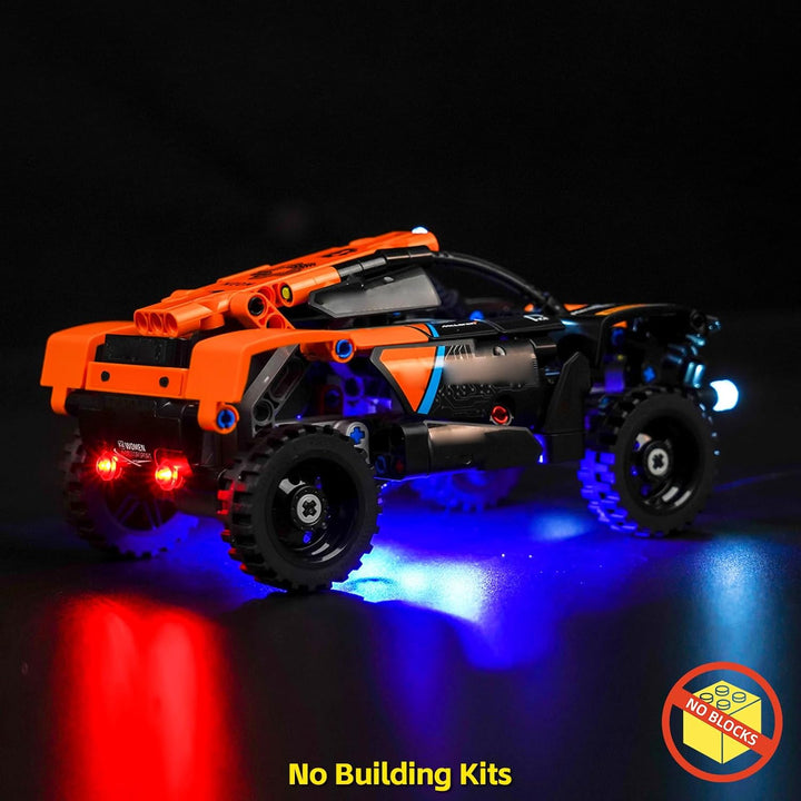 Led Licht Set für Lego NEOM McLaren Extreme E Race Car 42166 (Kein Lego), Dekorationsbeleuchtungsset