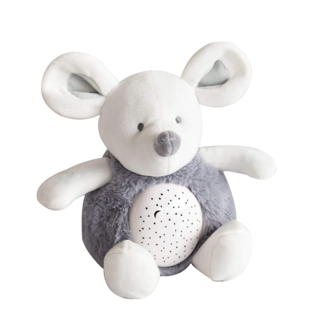 Doudou et Compagnie - DC3691 Plüschtier Nachtlicht für Kinder, Maus – Nachtlicht mit Musik und Licht