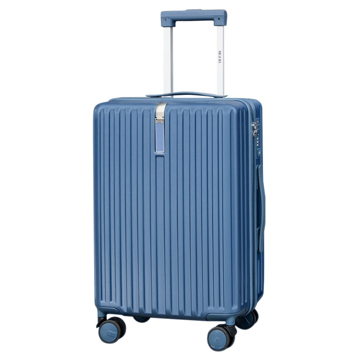 Koffer Mittelgross Hartschalen Erweiterbar in Polycarbonat Reisekoffer mit 4 Rollen und Haken | 65x4