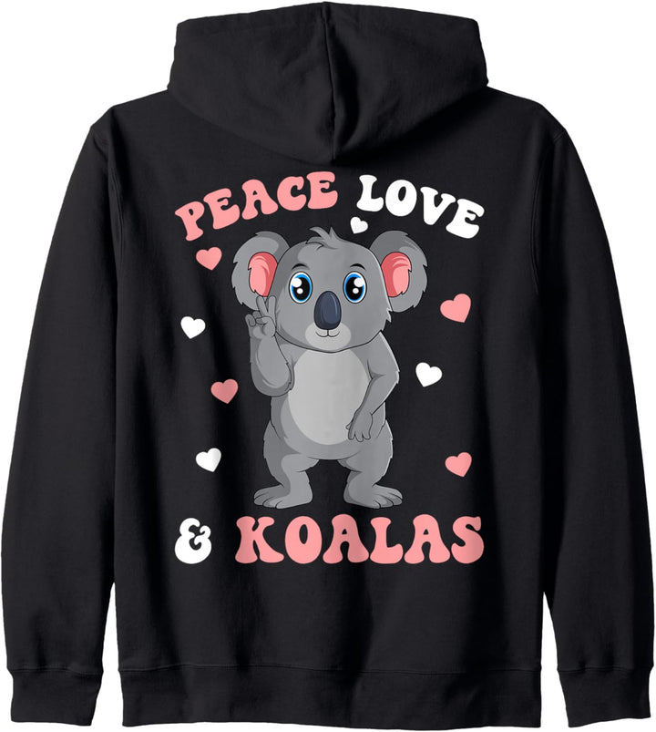Koala Koalabär Frauen Mädchen Kinder Kapuzenjacke