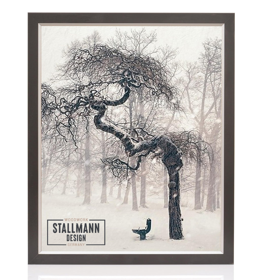 Stallmann Design Bilderrahmen My Frames 60x80 cm schwarz Rahmen Fuer Dina 4 und 60 andere Formate Fo