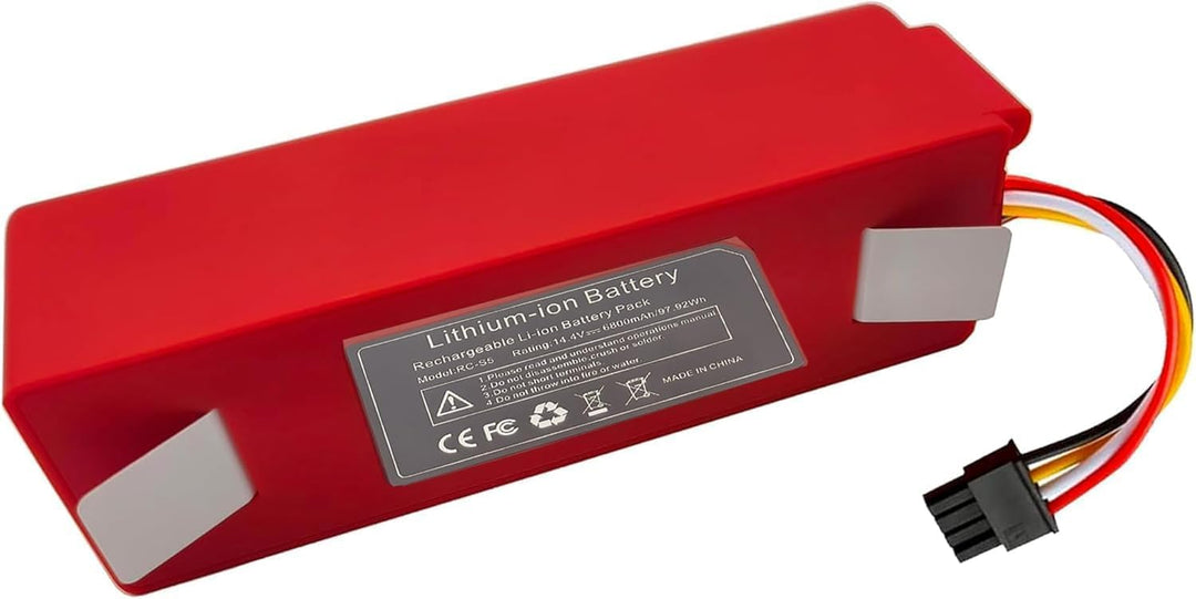 6800mAh S5 Kompatibel mit Xiaomi Roborock Q5, Q7, S4, S5, S6, S7, S50, S51, S55, S60 | Kompatibel mi