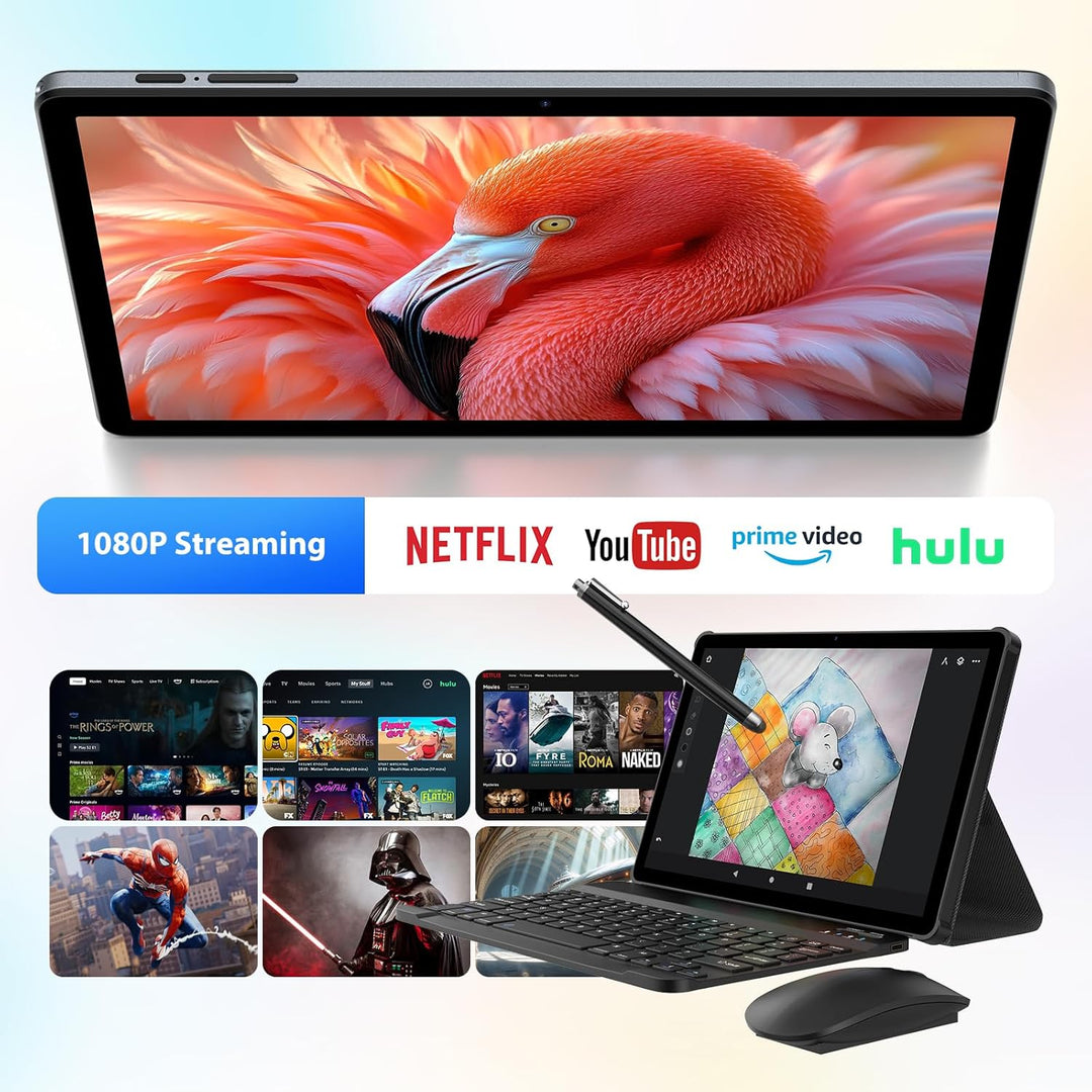 PIXGOOD Android 15.0 Tablette 11 Zoll 4G LTE et 5G WiFi, Octa-Core, 36GB RAM, 512GB ROM (1TB Expanda