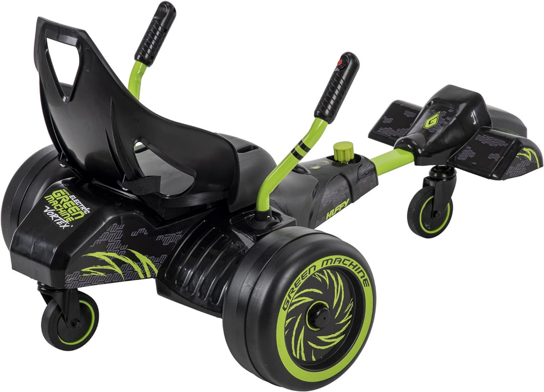 Huffy 17902W Green Machine Vortex 12V Ride On, Back & Green, Kids 8+, Rückseite & Grün