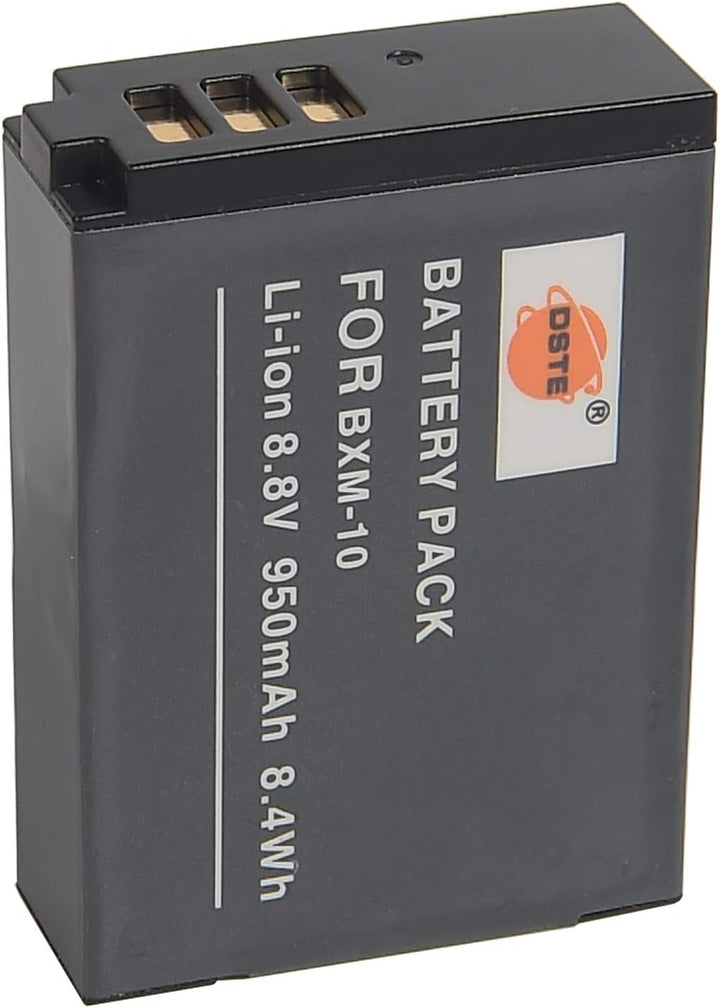 DSTE® 2-Pack Ersatz Batterie BXM-10 und DC175E Reise Ladegerät Compatible für XiaoYi BXM-10,XiaoYi Y