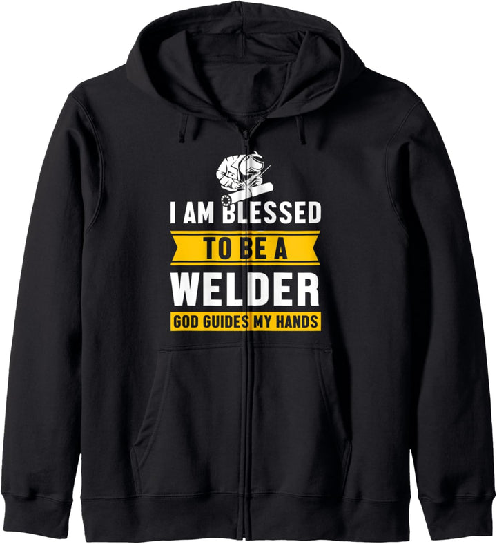 Gesegnet Schweisser Zu Sein Schweisser Schweissfachingenieur Kapuzenjacke