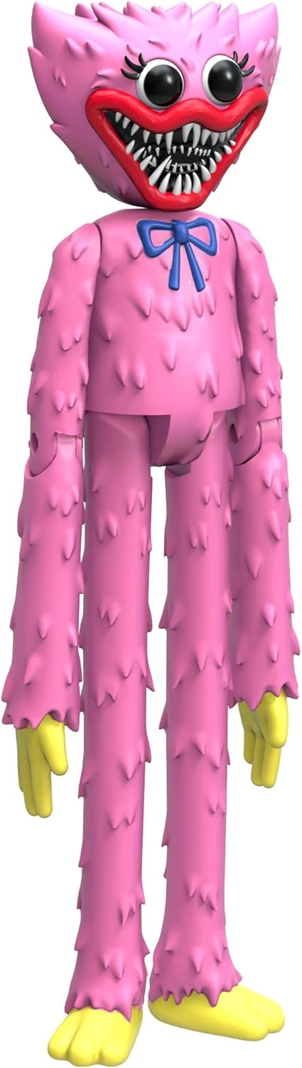Bizak Poppy Playtime Actionfigur Kissy Missy, 30 cm, mit doppelseitigem Spiel wie im Videospiel, (64