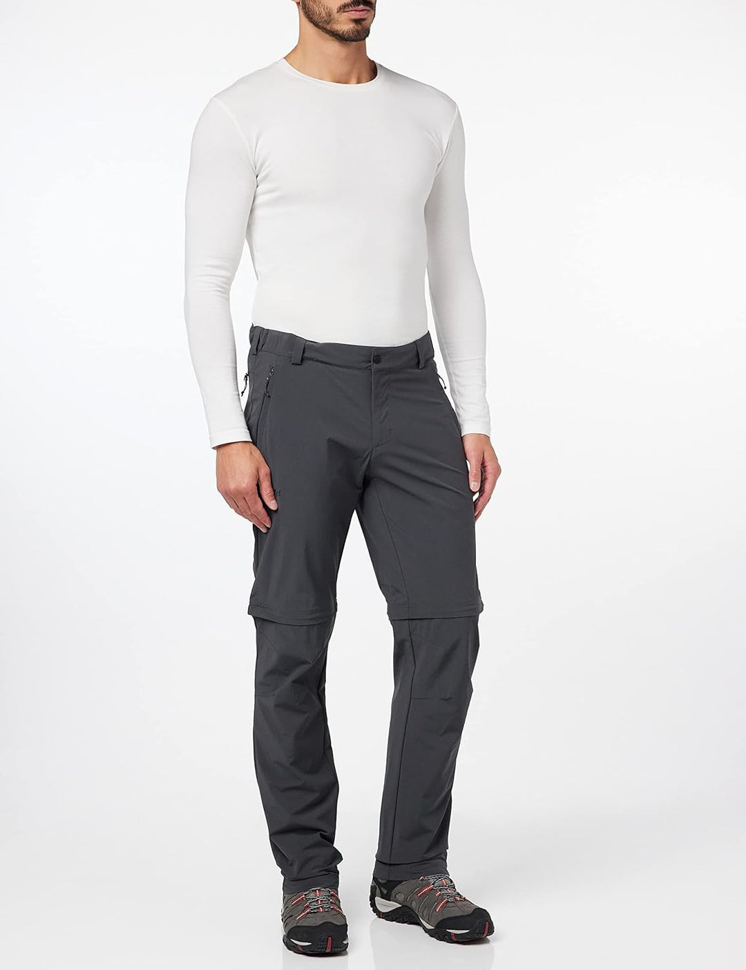 Schöffel Herren Pants Folkstone Zip Off, vielseitige Herren Hose mit Zip-Off Funktion, leichte Wande